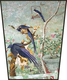 Ekran A pair of magpie jays James Audubon