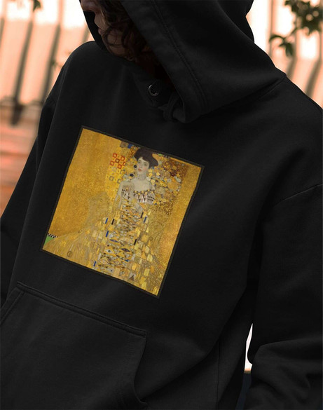 Bluza z naszywką Złota Adela Gustav Klimt