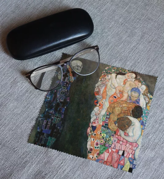 Ściereczka do okularów Śmierć i życie Gustav Klimt