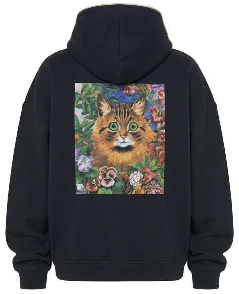 Bluza oversize Studium kota Louis Wain