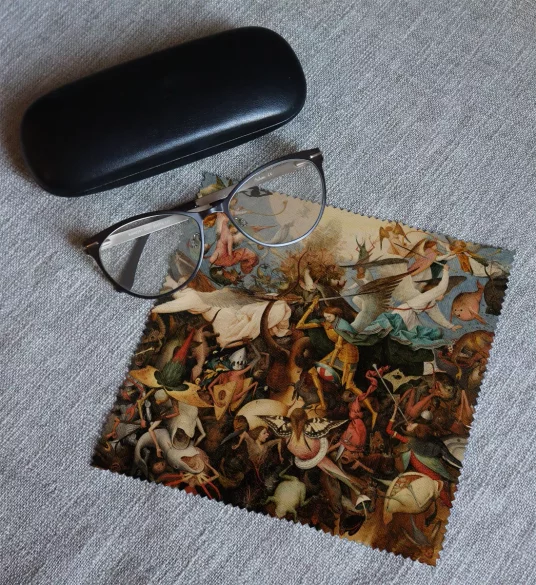 Ściereczka do okularów Upadek zbuntowanych aniołów Pieter Bruegel starszy
