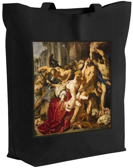 Torba z naszywką Rzeź niewiniątek Peter Paul Rubens