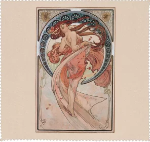 Ściereczka do okularów La Danse (Taniec) Alfons Mucha