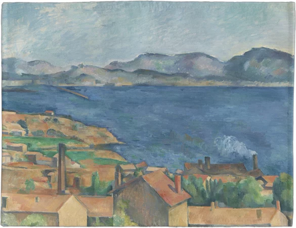 Podkładka na stół Zatoka Marsylii widziana z L​ ​Estaque​ 1885​ Paul Cezanne
