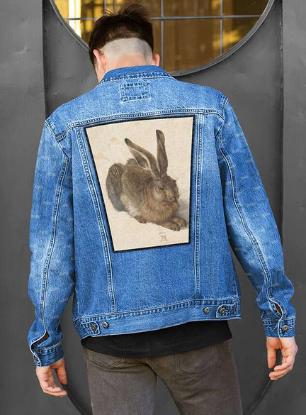 Ekran Młody zając Albrecht Dürer