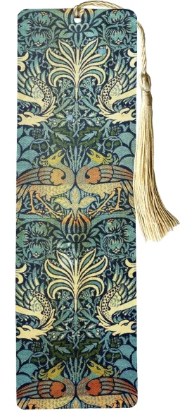 Zakładka do książki Paw i smok William Morris