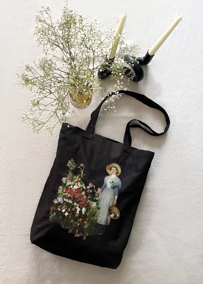 Torba bawełniana W oranżerii (W cieplarni) Olga Boznańska