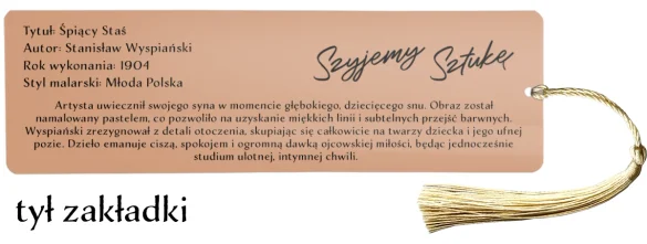 Zakładka do książki Śpiący Staś Stanisław Wyspiański