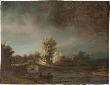 Podkładka na stół Kamienny most Rembrandt