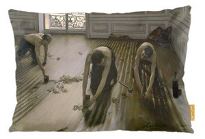 Poduszka Cykliniarze Gustave Caillebotte
