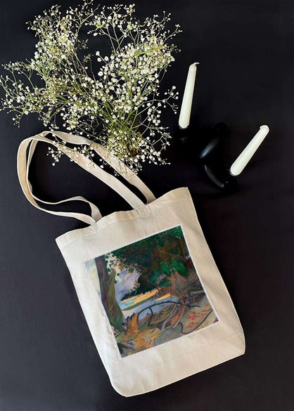 Torba z naszywką Te burao (Drzewo hibiskusa) Paul Gauguin