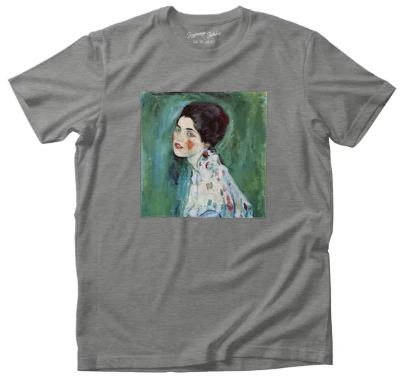 Koszulka z naszywką Portret kobiety Gustav Klimt