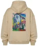 Bluza oversize Niebieski koń I Franz Marc