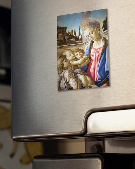 Magnes Madonna, dziecko i 2 anioły Sandro Botticelli