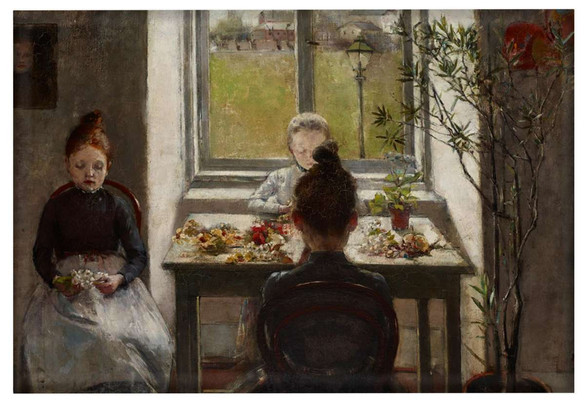 Magnes Kwiaciarki Olga Boznańska