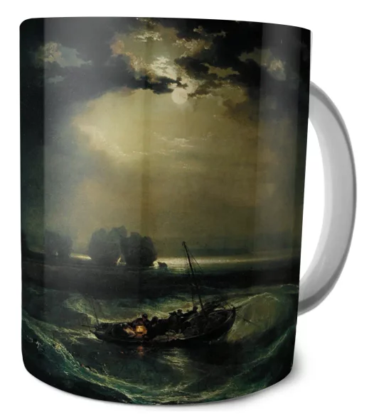 Kubek Rybacy na morzu William Turner