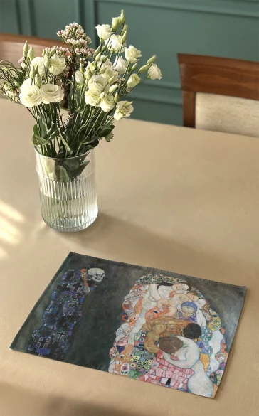 Podkładka na stół Śmierć i życie Gustav Klimt