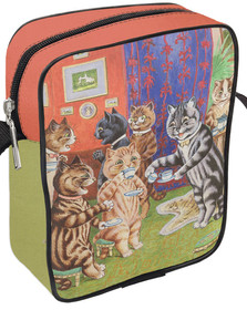 Torba Listonoszka Herbata dla kota Louis Wain