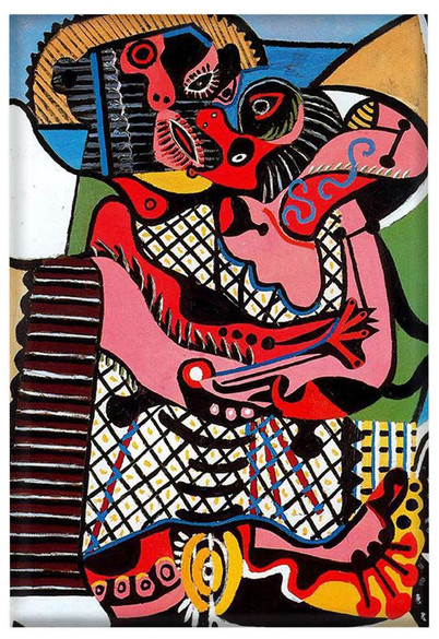 Magnes Pocałunek Pablo Picasso