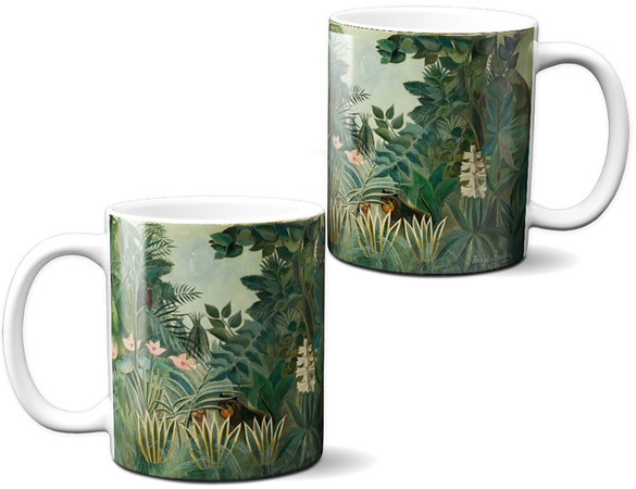 Kubek The Equatorial Jungle Henri Rousseau