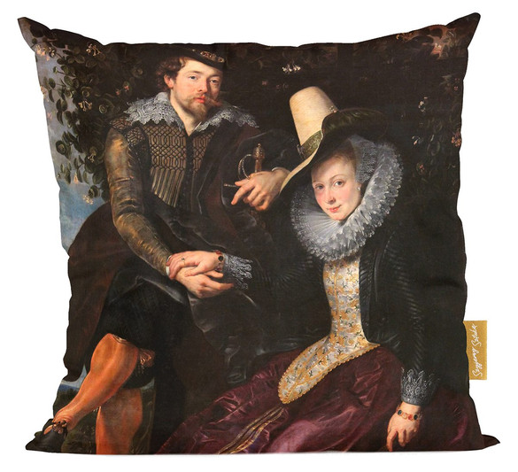 Poduszka Autoportret z pierwszą żoną Izabelą Brant Peter Paul Rubens