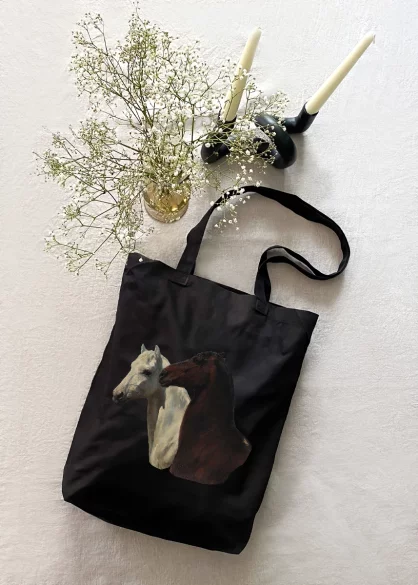 Torba bawełniana Targ koni Rosa Bonheur