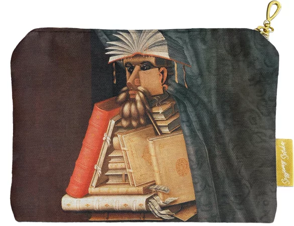 Kosmetyczka mini Bibliotekarz Giuseppe Arcimboldo
