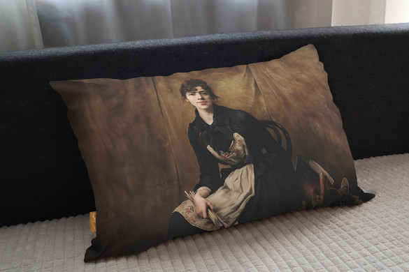 Poduszka Autoportret Anna Bilińska-Bohdanowiczowa