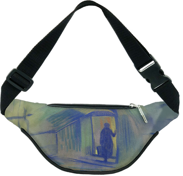 Nerka Alte Frau beim Betreten von Schloss Pretzfeld (Stara kobieta wchodząca do zamku Pretzfeld) Curt Herrmann