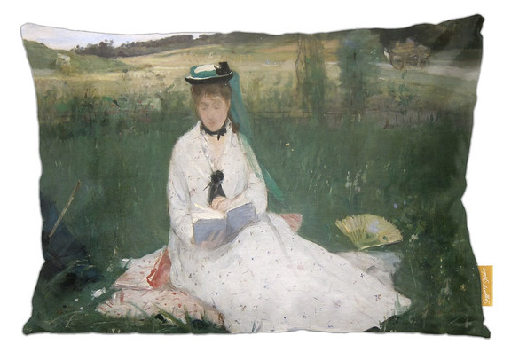 Poduszka Czytanie (portret Edmy Morisot) Berthe Morisot