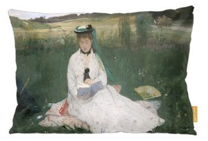 Poduszka Czytanie (portret Edmy Morisot) Berthe Morisot