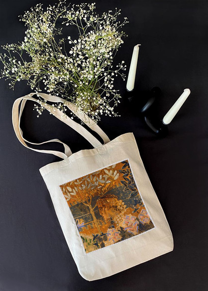 Torba z naszywką Książę Gvidon i księżniczka Swan Mikhail Aleksandrovich Vrubel