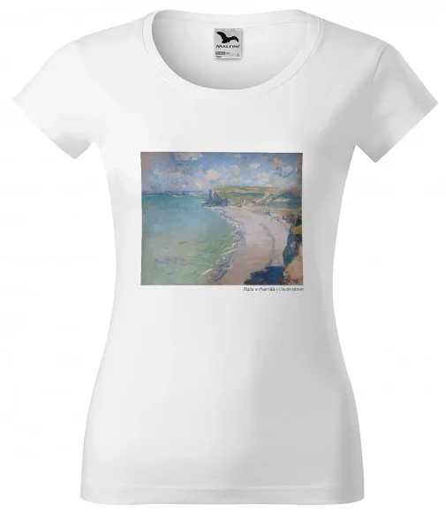 Bluzka damska Plaża w Pourville Claude Monet