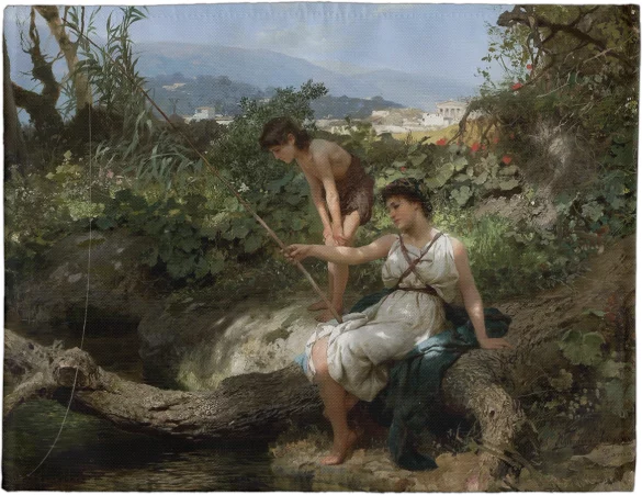 Podkładka na stół Rzymska sielanka (Łowienie ryb) Henryk Siemiradzki