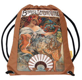 Worek Biscuits Lefevre Utile Alfons Mucha