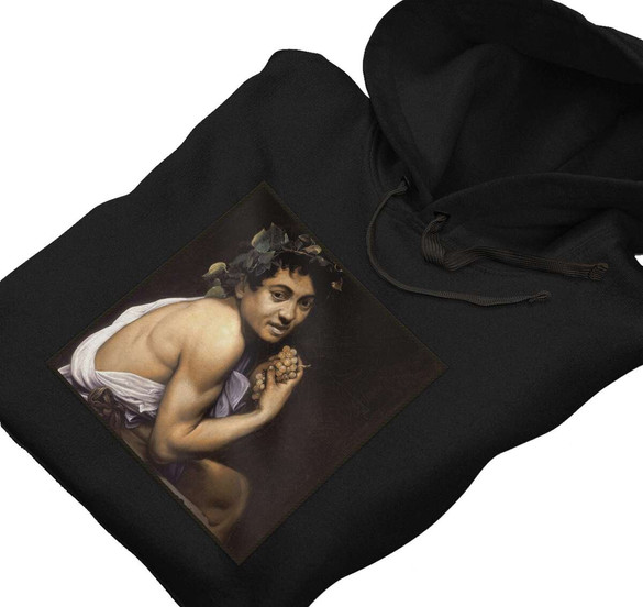 Bluza z naszywką Chory Bachus Caravaggio