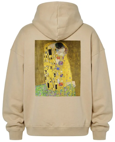 Bluza oversize Pocałunek Gustav Klimt