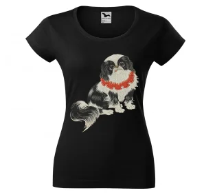 Bluzka damska Pies pekińczyk Ohara Koson