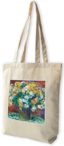 Torba z naszywką Chryzantemy Pierre-Auguste Renoir