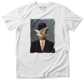 Koszulka Mężczyzna w meloniku René Magritte