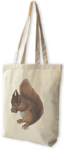 Torba bawełniana Czerwona wiewiórka Hans Hoffmann