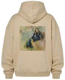 Bluza oversize Julie Manet i jej piesek Laërte Berthe Morisot