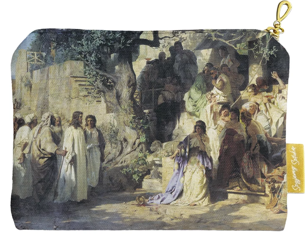 Kosmetyczka mini Chrystus i jawnogrzesznica Henryk Siemiradzki