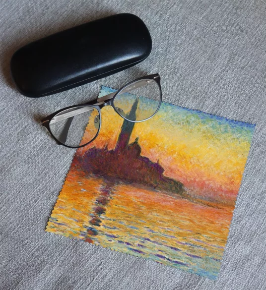Ściereczka do okularów San Giorgio maggiore at dusk Claude Monet