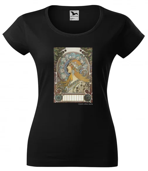Bluzka damska Zodiak Alfons Mucha