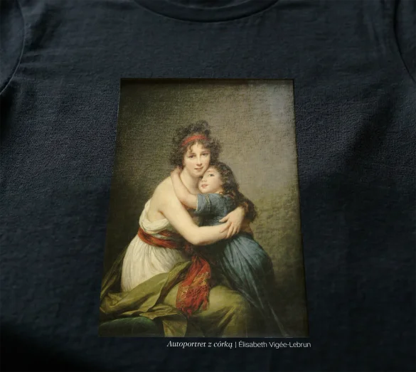 Bluzka damska Autoportret z córką Élisabeth Vigée-Lebrun