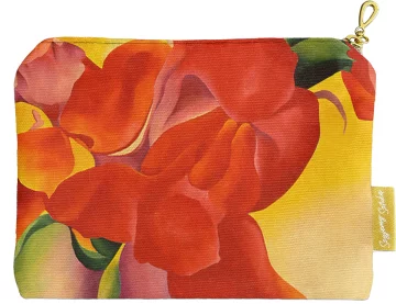 Kosmetyczka mini czerwona kanna Georgia O’Keeffe