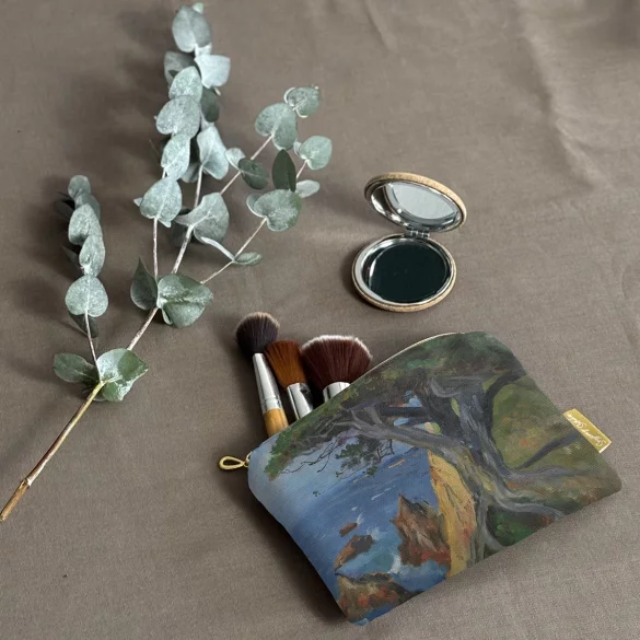 Kosmetyczka mini Pejzaż z Monterey Wojciech Kossak