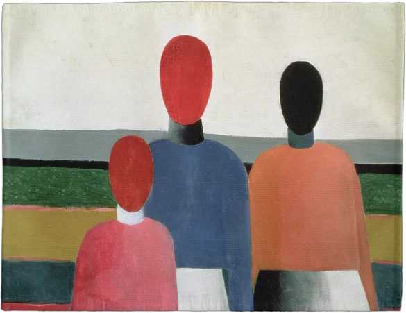 Podkładka na stół Trzy postacie kobiece Kazimir Severinovich Malevich