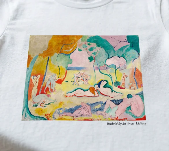 Koszulka z nadrukiem Radość życia Henri Matisse